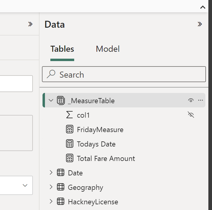 How to create Measure Tables in Microsoft Fabric